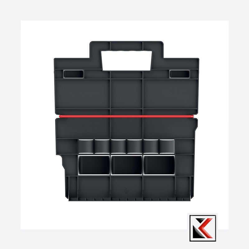 Kistenberg draagbare organizer/gereedschapscompartiment