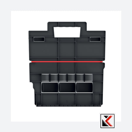 Kistenberg draagbare organizer/gereedschapscompartiment