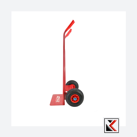 Magazijnsteekwagen 200kg rood