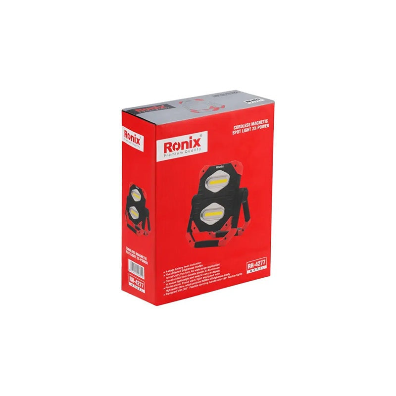 Magnetische spotlamp 2X-vermogen 2000lm