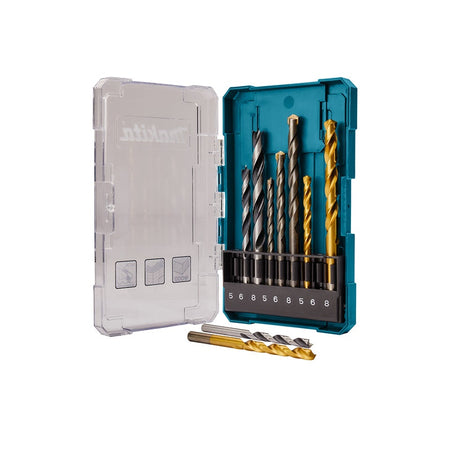 Makita Boorset 9-delig hout/metaal/steen