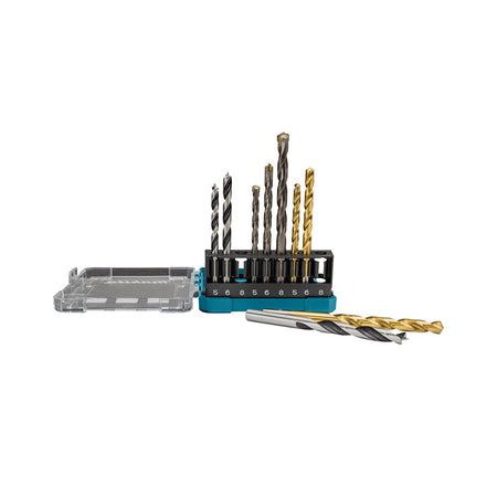 Makita Boorset 9-delig hout/metaal/steen