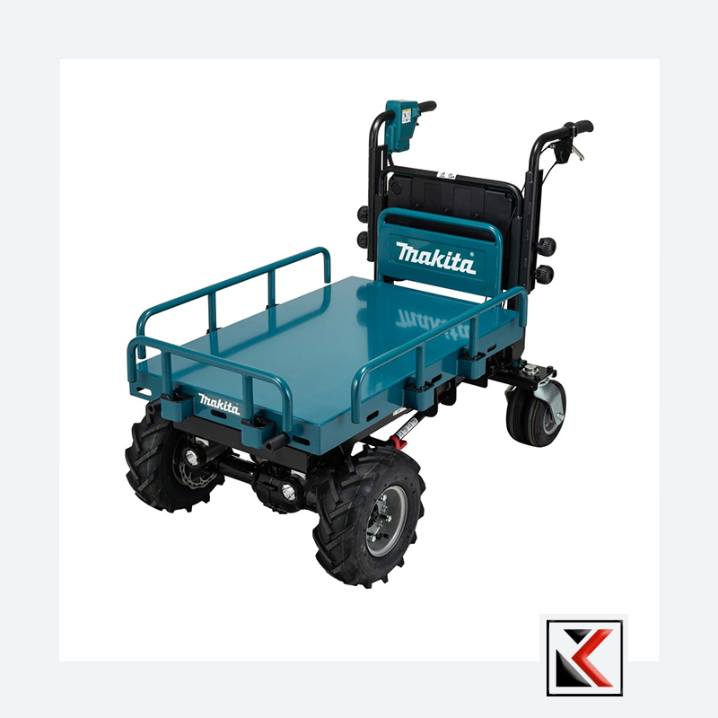 Makita DCU601Z accu transporter met schaarlift
