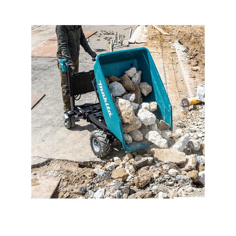 Makita DCU602Z zelfrijdende transportwagen op accu