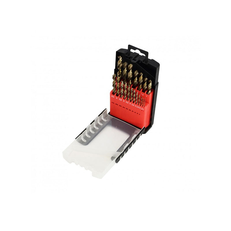 Metaalboor kobalt HSS 19 stuks 1-10mm