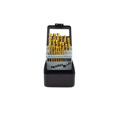 Metaalboor tytan HSS-G 25 stuks 1-13mm