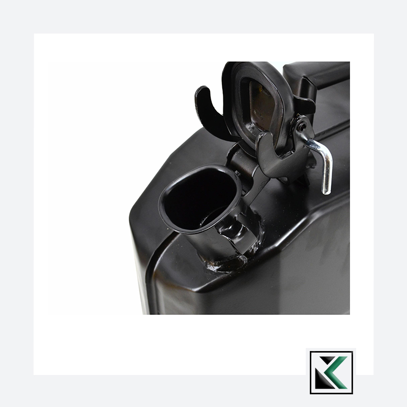 Metalen brandstofjerrycan 10 liter