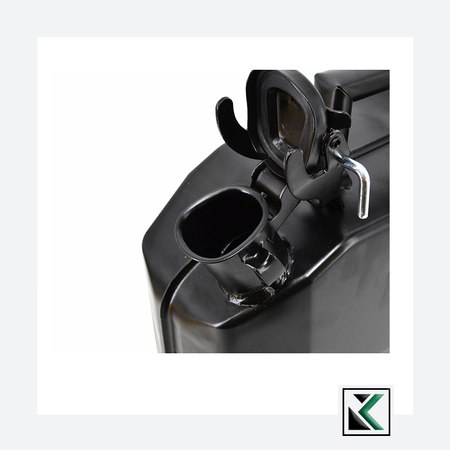 Metalen brandstofjerrycan 5 liter