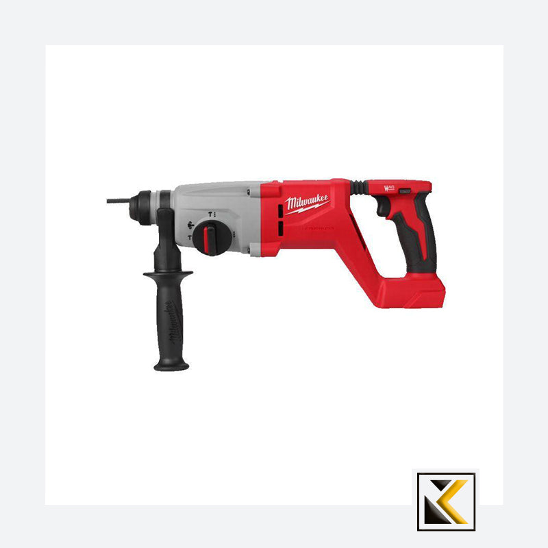 Milwaukee M18 borstelloze SDS boorhamer met D greep