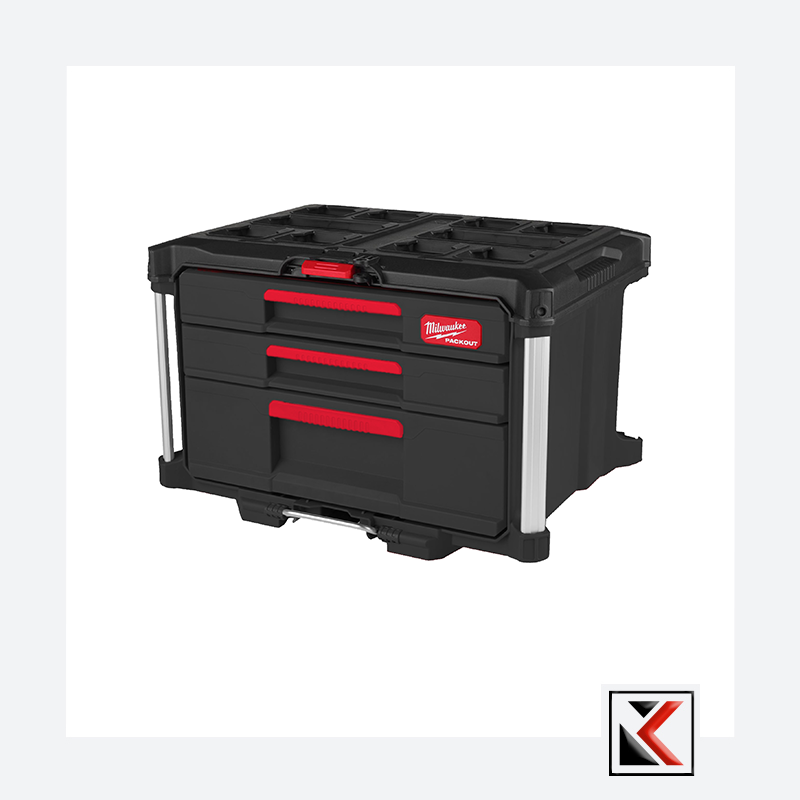 Milwaukee PACKOUT 2+1 Drawer Tool Box