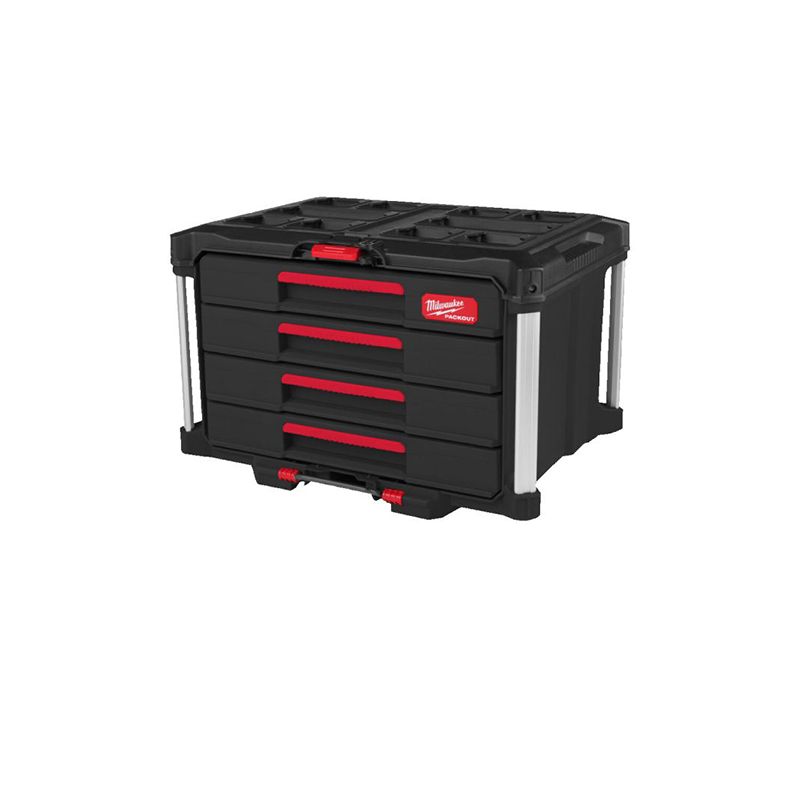 Milwaukee PACKOUT™ Gereedschapskoffer met 4 lades - 4932493189