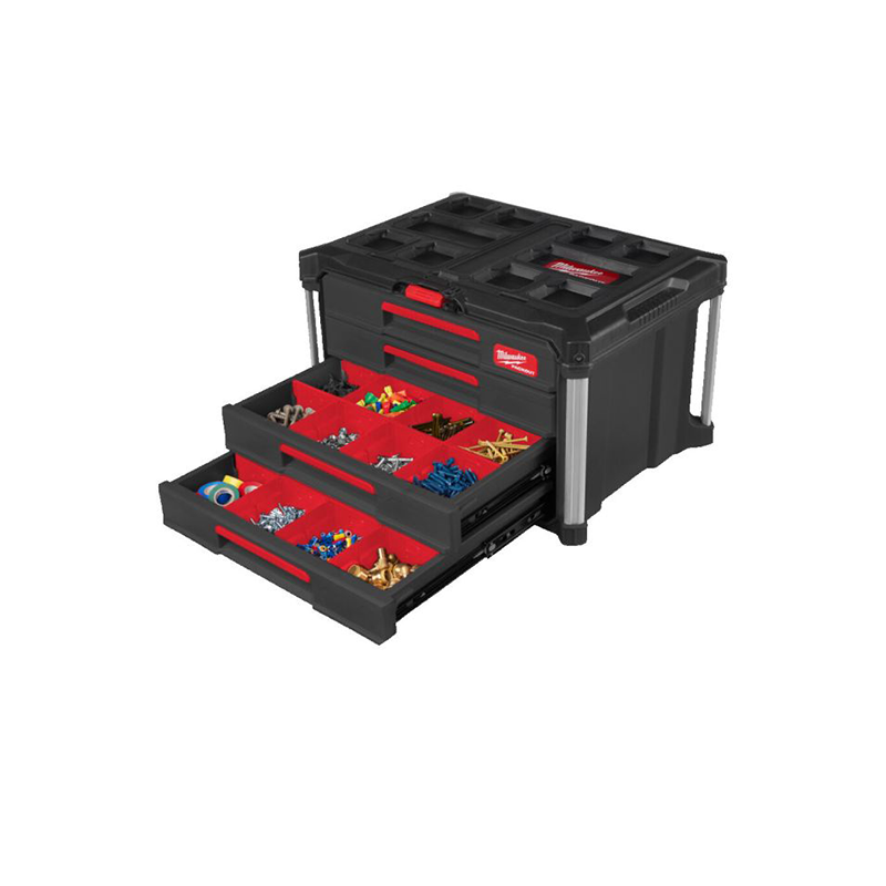 Milwaukee PACKOUT™ Gereedschapskoffer met 4 lades - 4932493189