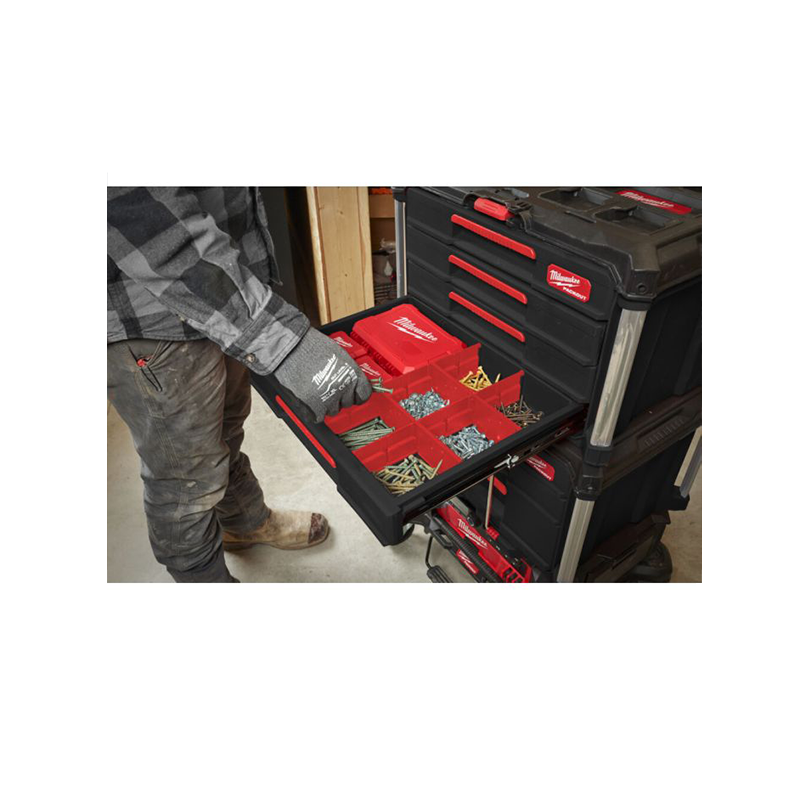 Milwaukee PACKOUT™ Gereedschapskoffer met 4 lades - 4932493189