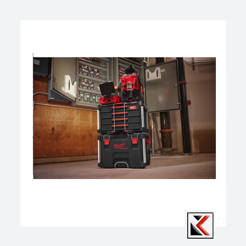 Milwaukee PACKOUT™ Gereedschapskoffer met 4 lades - 4932493189