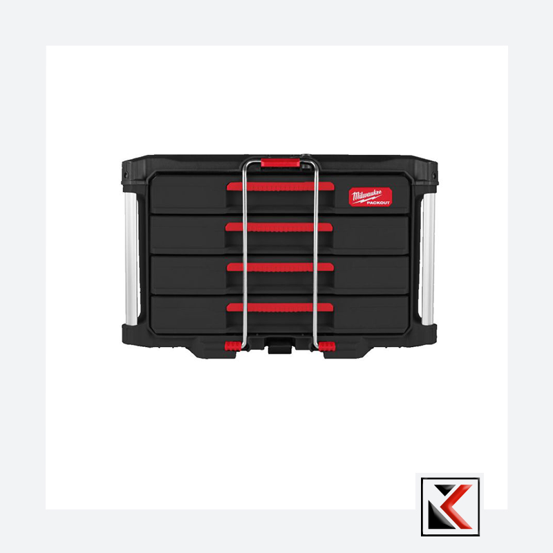 Milwaukee PACKOUT™ Gereedschapskoffer met 4 lades - 4932493189