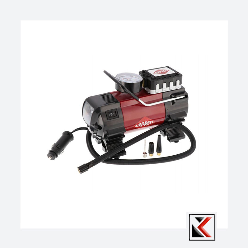 Mini olievrij compressor 12V 7 bar 27 l/min