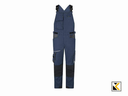 Oak bib trousers m NIGHT BLUE DARK GREY