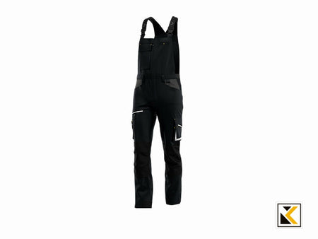 Oak bib trousers m NAVY DARK GREY