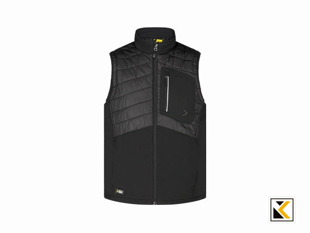 Oak body warmer m BLACK