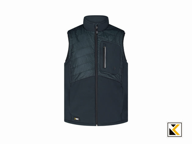Oak body warmer m STEEL BLUE