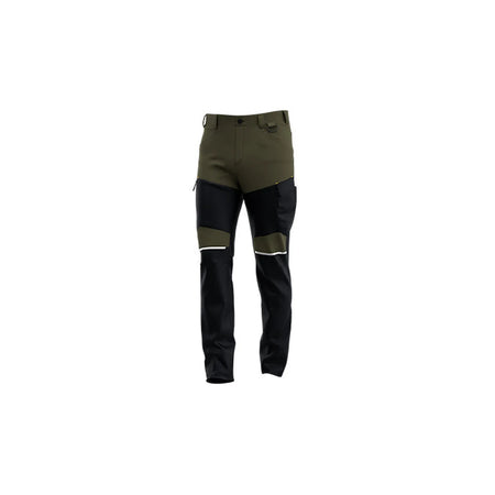 OAKCTROM werkbroek Safety Jogger KHAKI NIGHT BLUE