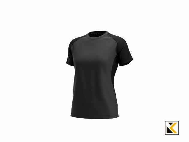 Oak tshirt w DARK GREY BLACK