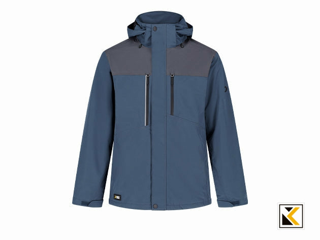 Oak winter jacket m NAVY DARK GREY