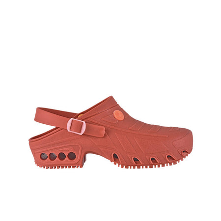 OXYCLOG clogs Safety Jogger red