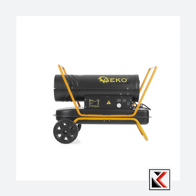 Oliegestookte directe verwarming met thermostaat 25 kW