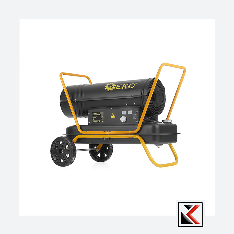 Oliegestookte directe verwarming met thermostaat 25 kW