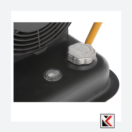 Oliegestookte directe verwarming met thermostaat 25 kW