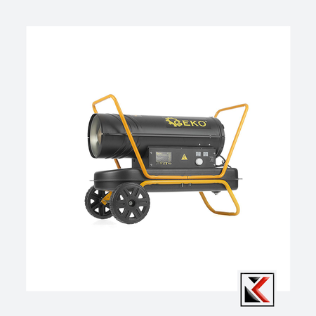 Oliegestookte directe verwarming met thermostaat 25 kW