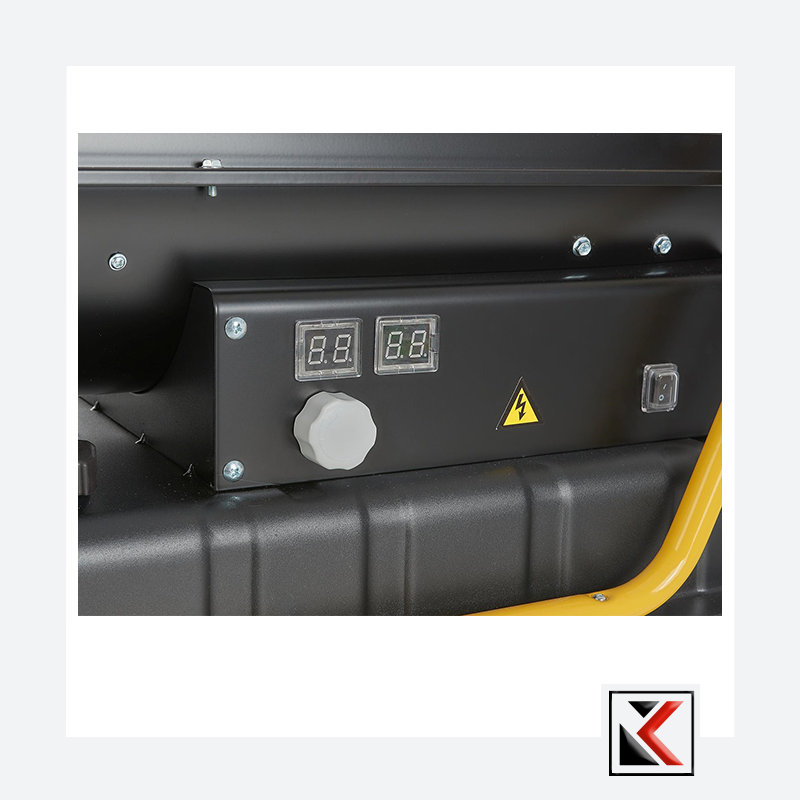 Oliegestookte directe verwarming met thermostaat 40 kW