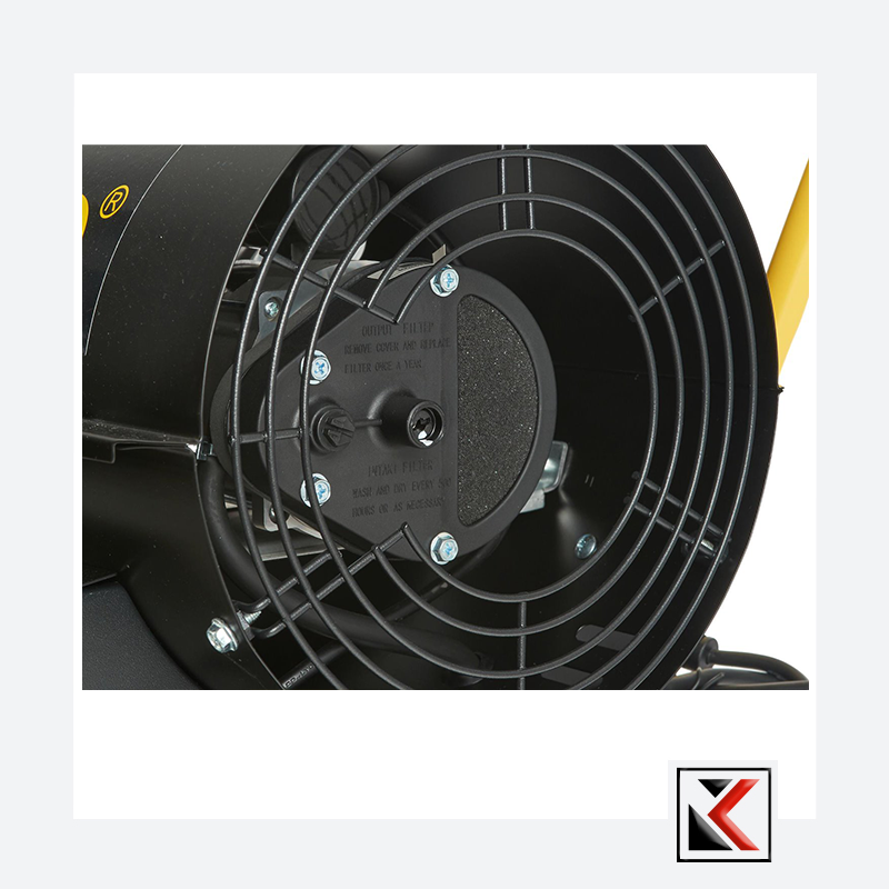 Oliegestookte directe verwarming met thermostaat 40 kW