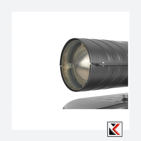 Oliegestookte directe verwarming met thermostaat 65 kW