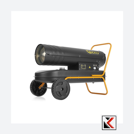 Oliegestookte directe verwarming met thermostaat 65 kW