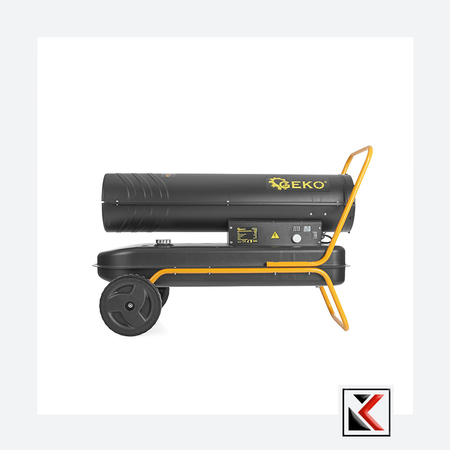 Oliegestookte directe verwarming met thermostaat 65 kW