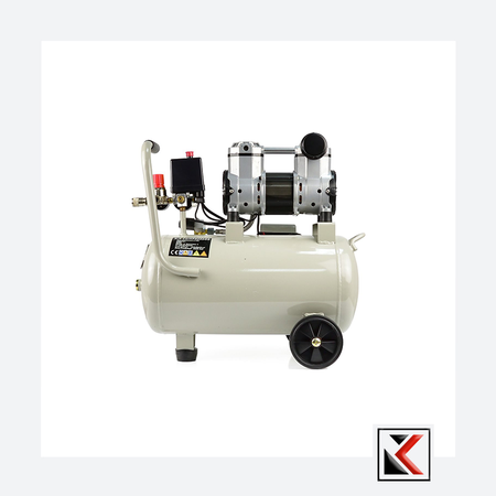 Olievrije luchtcompressor 24L 980W