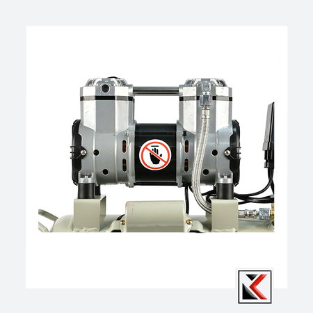 Olievrije luchtcompressor 24L 980W