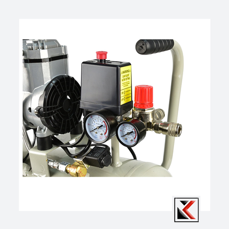 Olievrije luchtcompressor 24L 980W