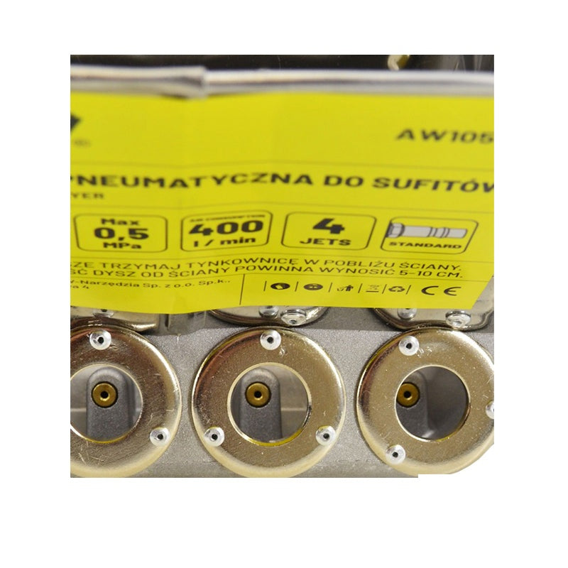 Pneumatich plafond pleisterspuitpistool