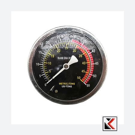 Hydraulische pers met manometer 20 tons