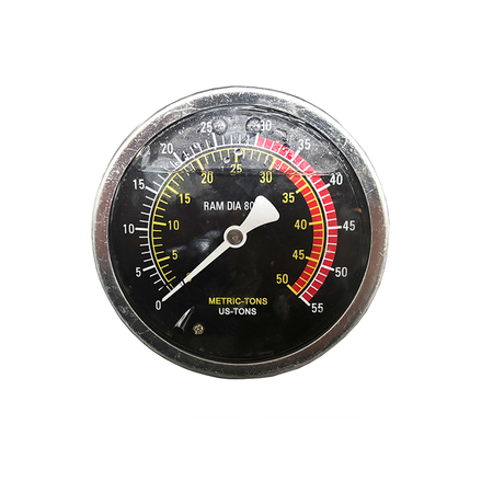 Hydraulische pneumatische pers met manometer 50 tons