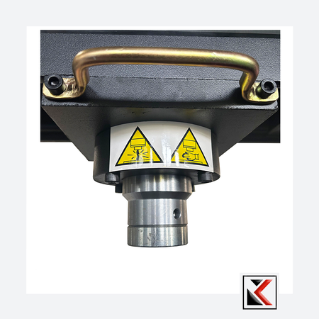 Hydraulische pneumatische pers met manometer 50 tons