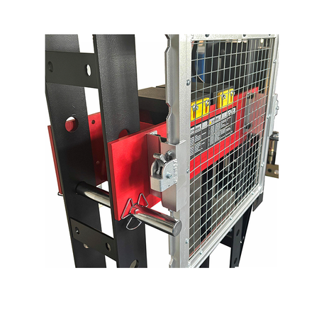 Hydraulische pneumatische pers met manometer 50 tons