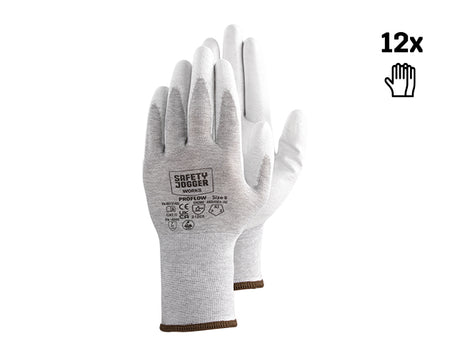 PROFLOW12P handschoenen Safety Jogger grey
