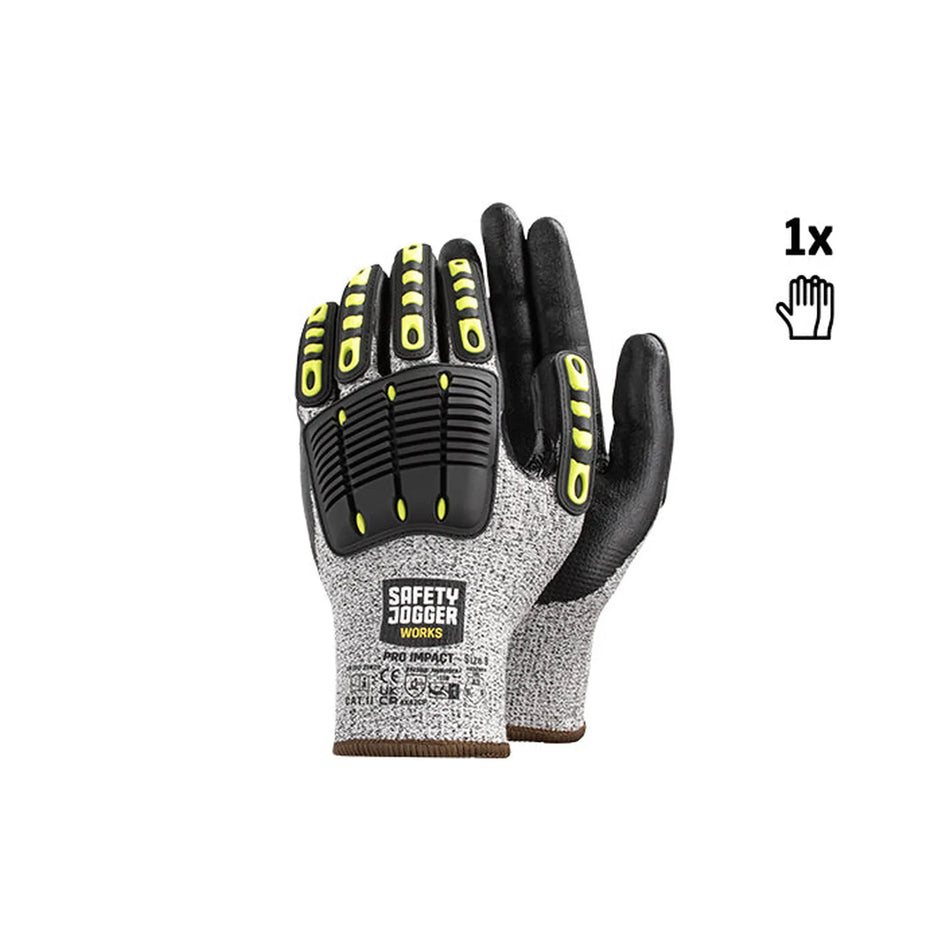 PROIMPACTS handschoenen Safety Jogger grey