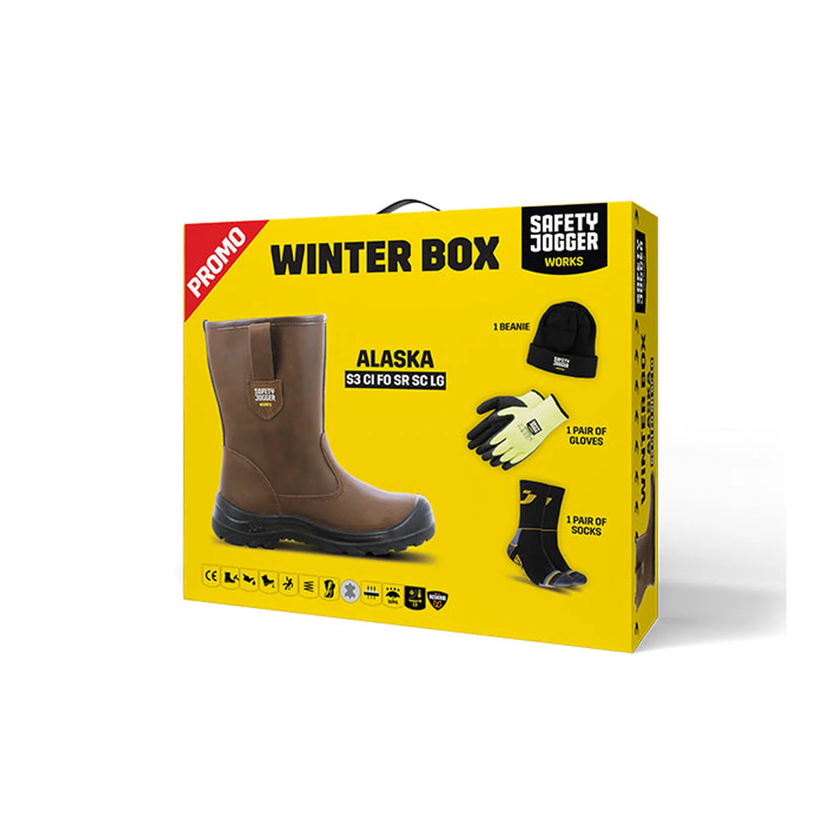 PROMOALASK werkschoenen Safety Jogger brown