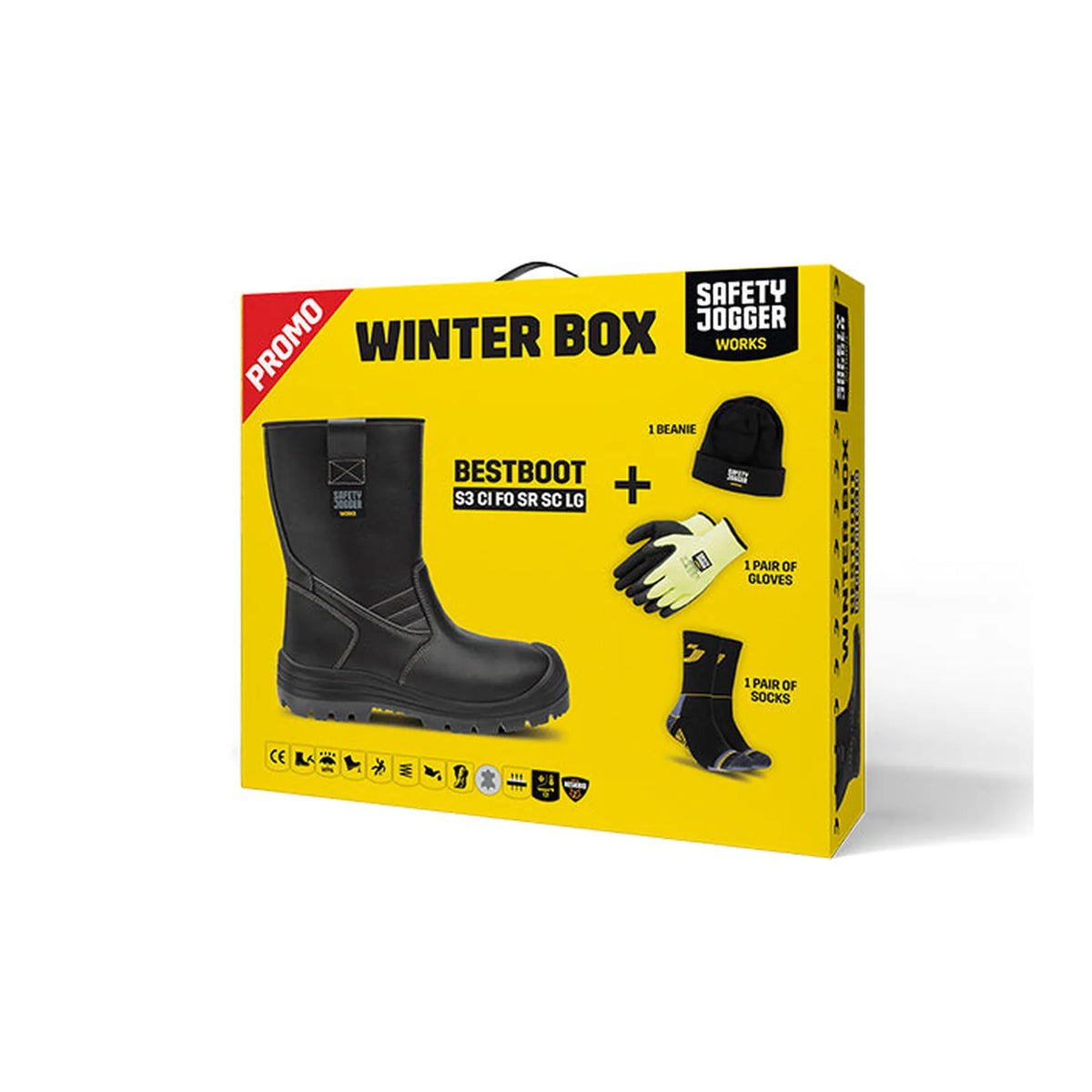 PROMOBESTB werkschoenen Safety Jogger black