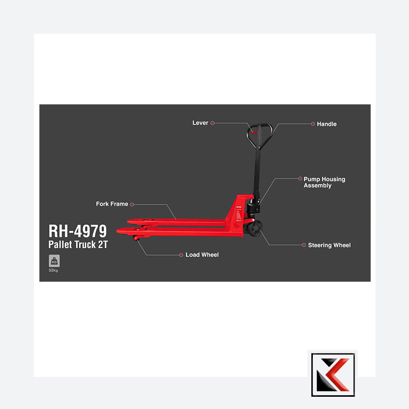 Palletwagen 2T Ronix